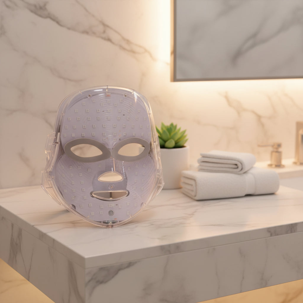 Masque LED Visage – Soin Réparateur et Rajeunissant
