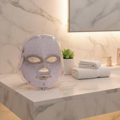 Masque LED Visage – Soin Réparateur et Rajeunissant