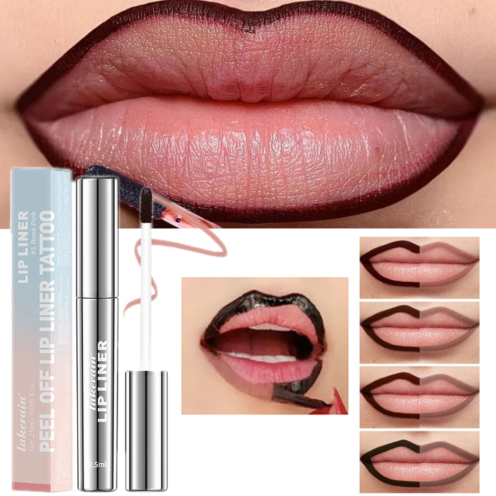 Pinceau contour de lèvre peel off - longue durée et resistant à l'eau !