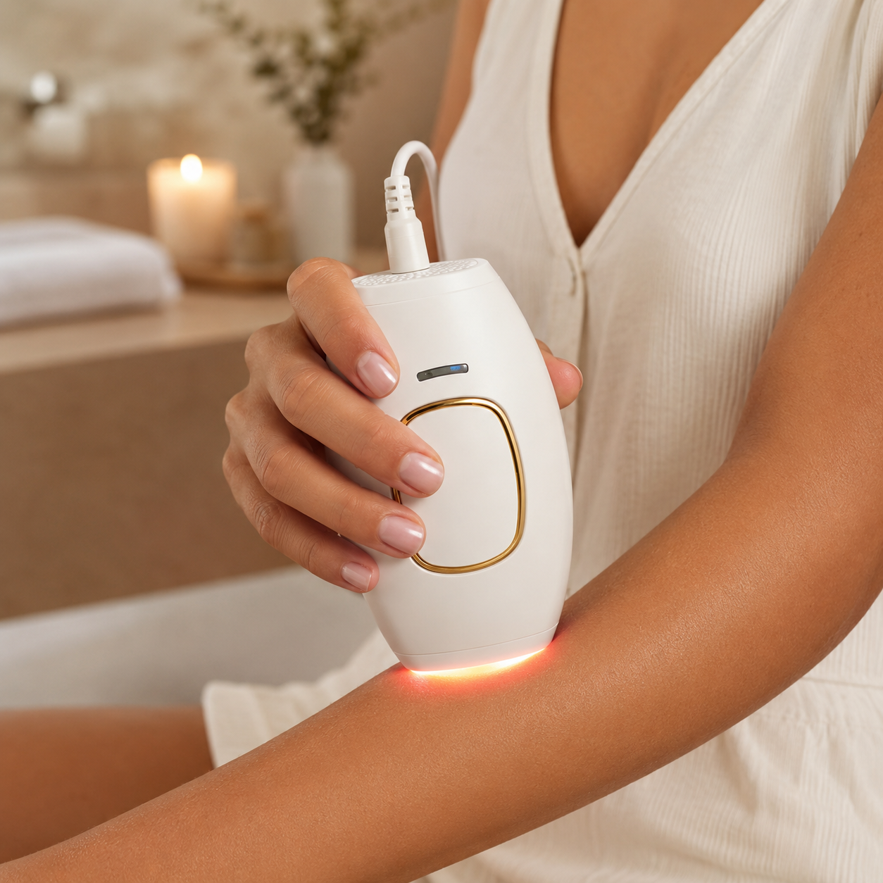 Épilateur Laser Permanent - Épilation Corps Et Zones Sensibles