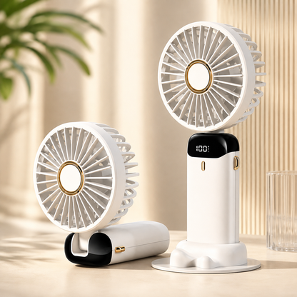 Mini Ventilateur Portable 2 en 1 - Mini Aromathérapie