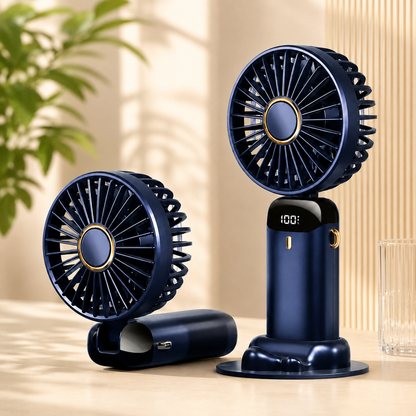 Mini Ventilateur Portable 2 en 1 - Mini Aromathérapie