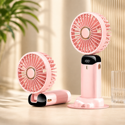 Mini Ventilateur Portable 2 en 1 - Mini Aromathérapie