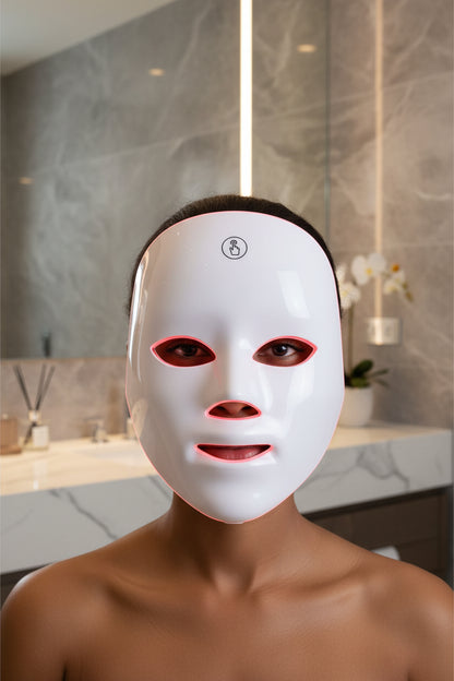 Masque LED Visage – Soin Réparateur et Rajeunissant