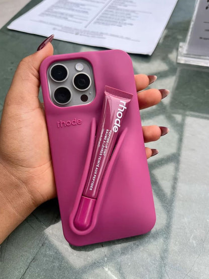 Étui iPhone Rhode - Avec support pour Gloss/rouge à lèvres