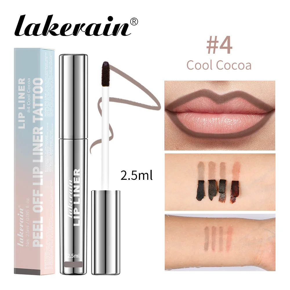 Pinceau contour de lèvre peel off - longue durée et resistant à l'eau !