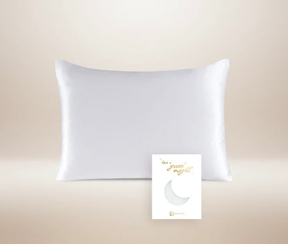 Taie d'oreiller 100% soie de mûrier naturelle - Prenez soin de vos cheveux même durant votre sommeil !