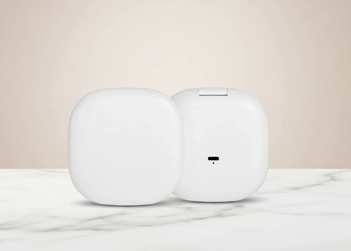 Petit miroir Led de poche pliable compact - grossissement 5x/10x Miroir rechargeable