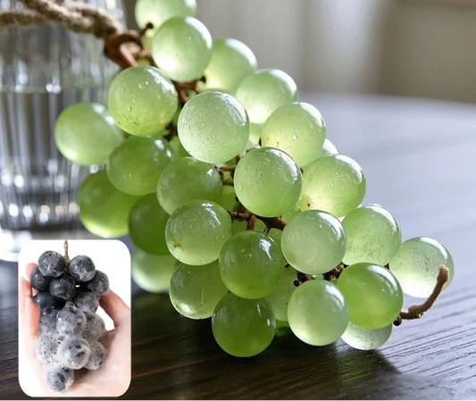 Savon fait à la main en forme de raisin pour le visage et le corps - Bouquets de raisin tissés à la main