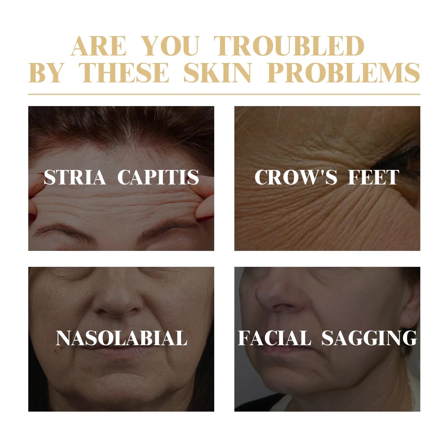 10Pcs Masque Facial Anti-age au collagène - SkinCare Coréenne