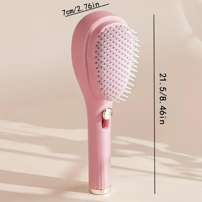 Petite brosse à cheveux rétractable magique