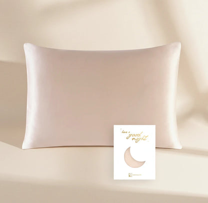 Taie d'oreiller 100% soie de mûrier naturelle - Prenez soin de vos cheveux même durant votre sommeil !