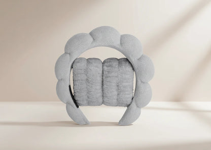 1/3 pièces bracelets et bandeau microfibre - Idéal pour vos Skincare
