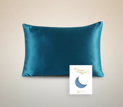 Taie d'oreiller 100% soie de mûrier naturelle - Prenez soin de vos cheveux même durant votre sommeil !