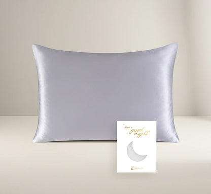 Taie d'oreiller 100% soie de mûrier naturelle - Prenez soin de vos cheveux même durant votre sommeil !