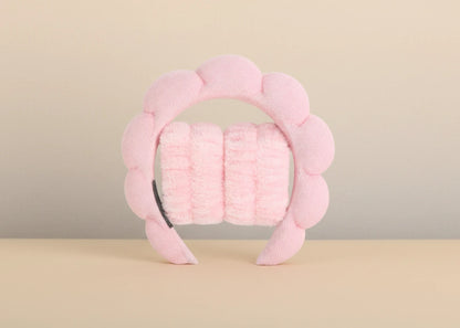 1/3 pièces bracelets et bandeau microfibre - Idéal pour vos Skincare