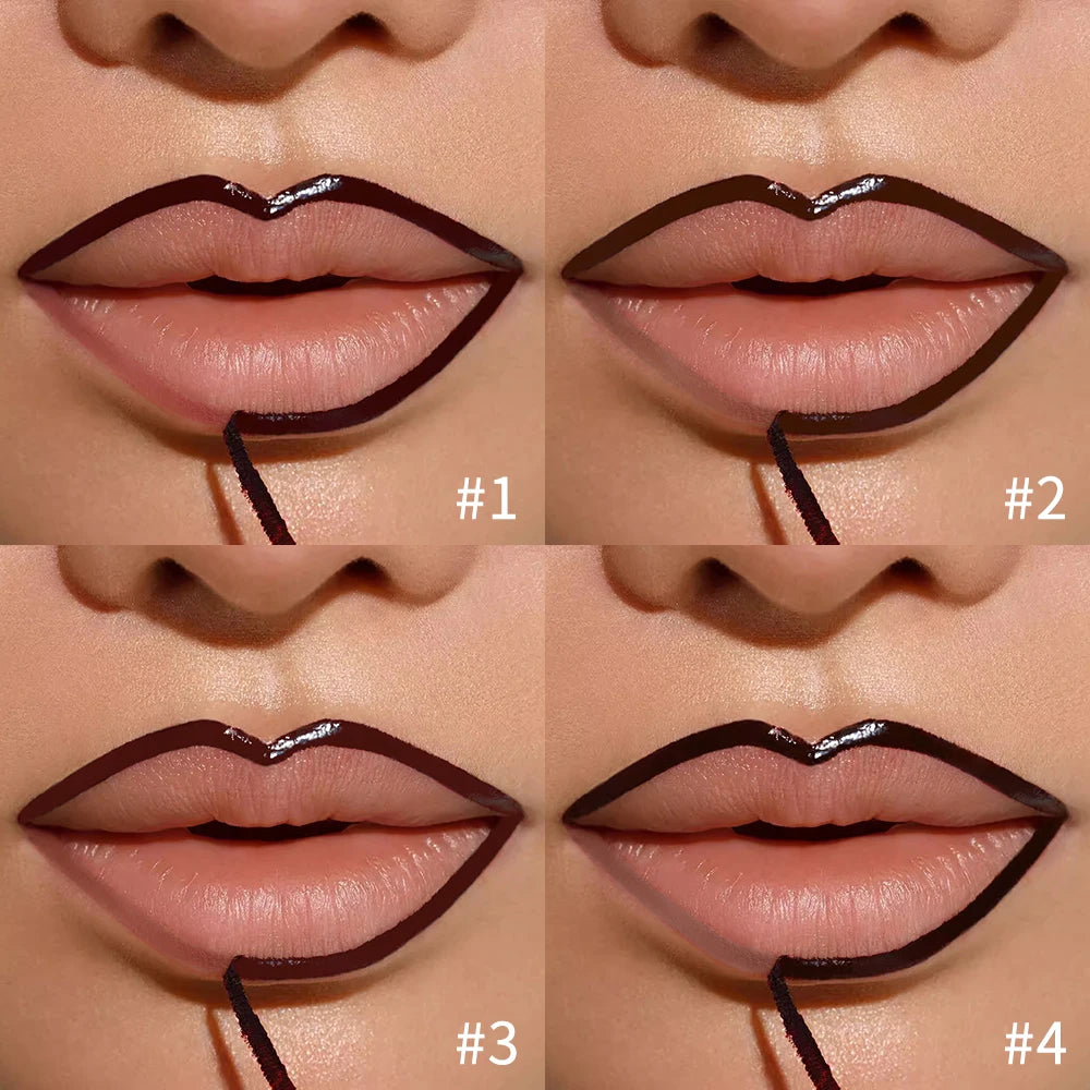 Pinceau contour de lèvre peel off - longue durée et resistant à l'eau !