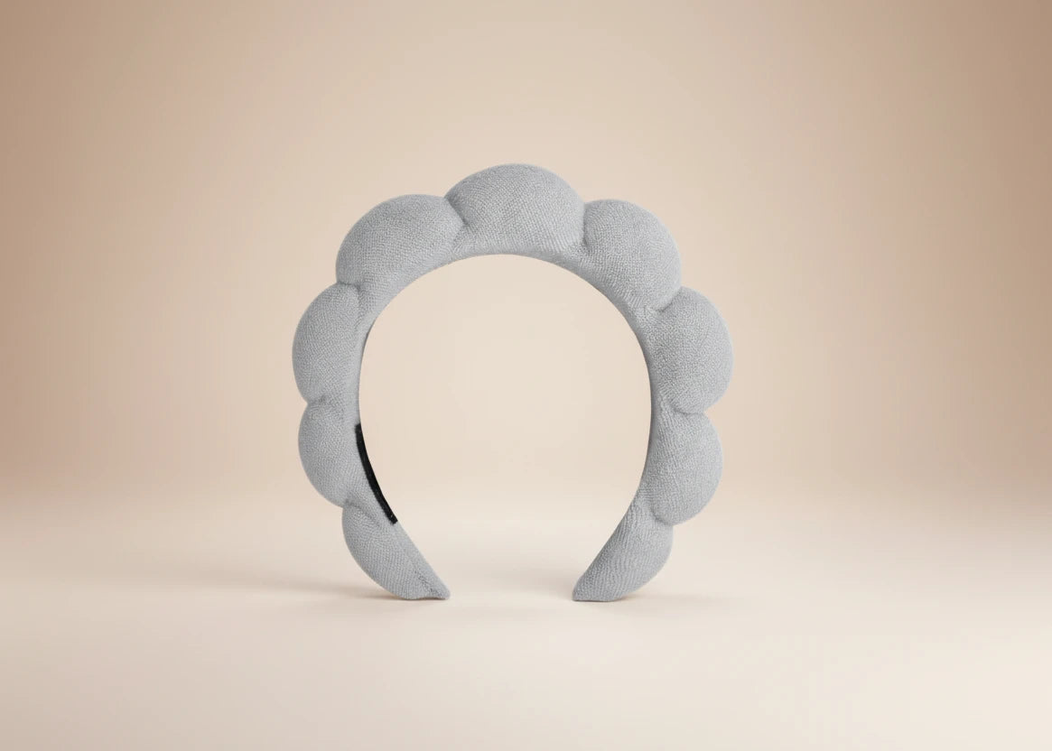 1/3 pièces bracelets et bandeau microfibre - Idéal pour vos Skincare