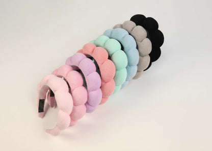 1/3 pièces bracelets et bandeau microfibre - Idéal pour vos Skincare
