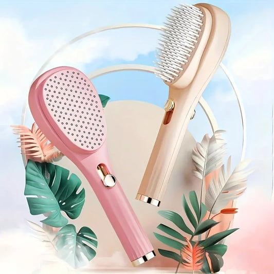 Petite brosse à cheveux rétractable magique