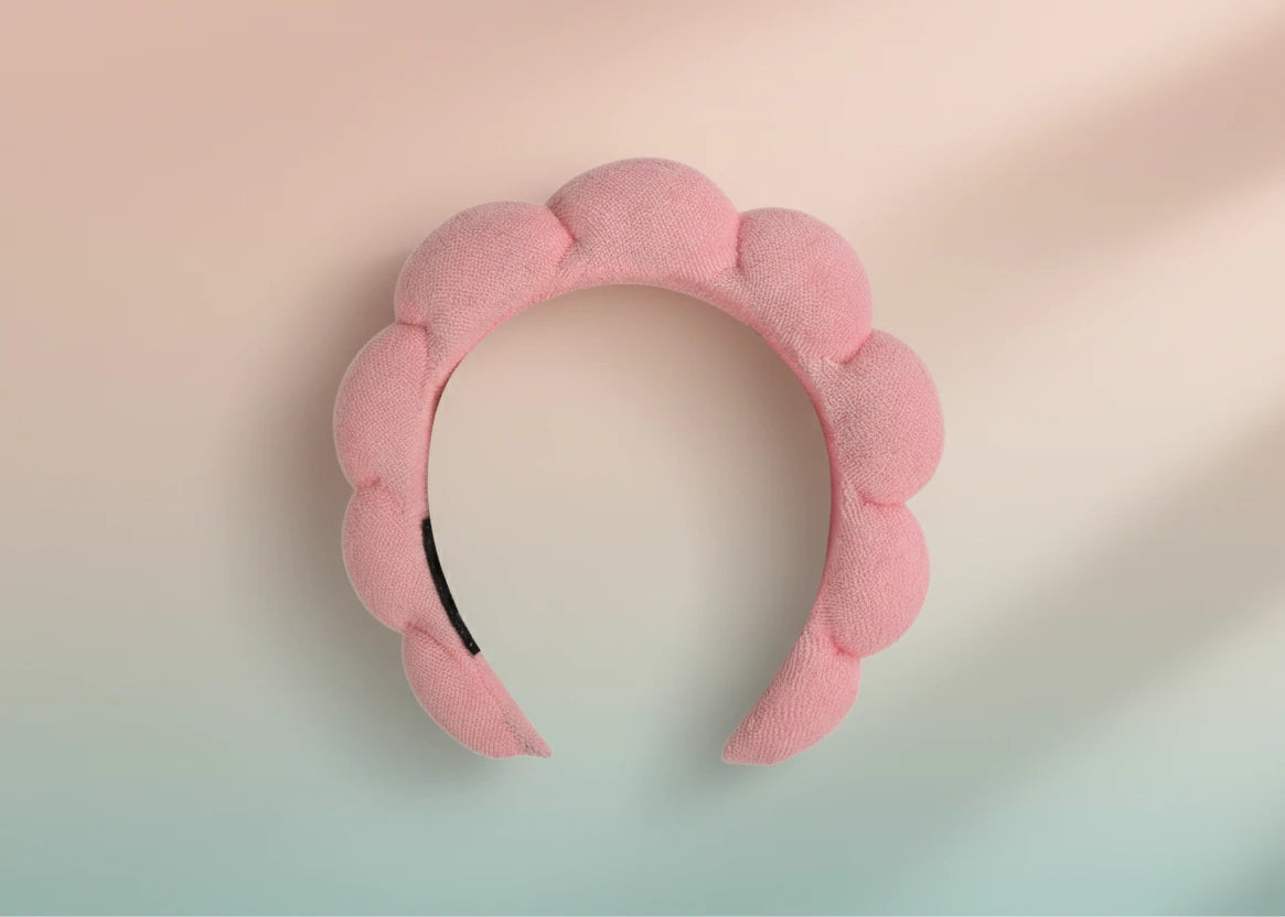 1/3 pièces bracelets et bandeau microfibre - Idéal pour vos Skincare