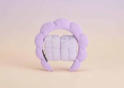 1/3 pièces bracelets et bandeau microfibre - Idéal pour vos Skincare